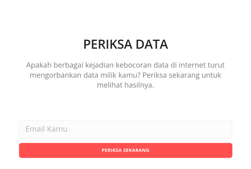 Begini Cara Cek Data Pribadi Bocor atau Masih Aman