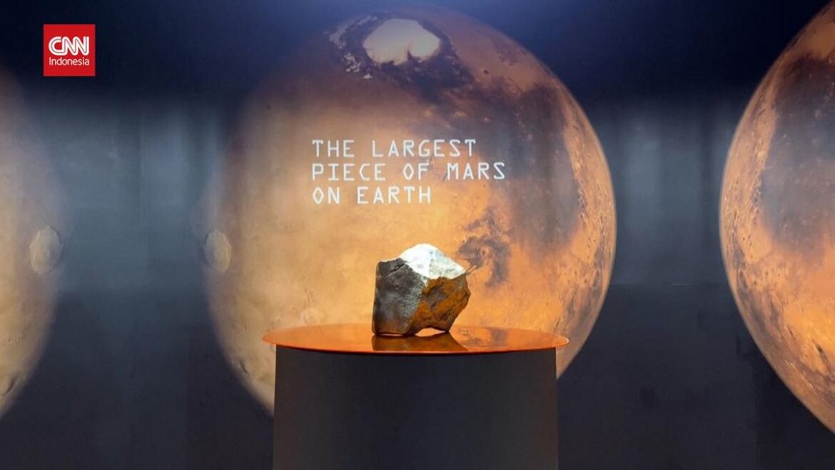 Meteorit Mars Raksasa Bakal Dilelang di Event Geek Week